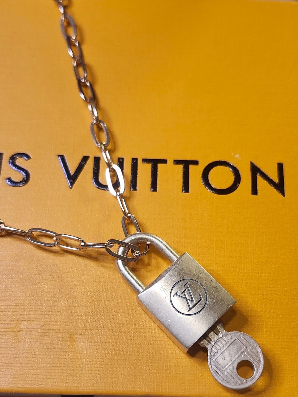 Authentic LV Brass Padlock and Key -200 Series #201